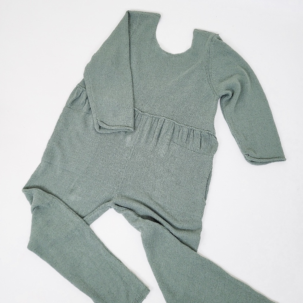 FP Beach Breaking Free Knit Jumpsuit Onepiece olive sage green - Picture 9 of 15